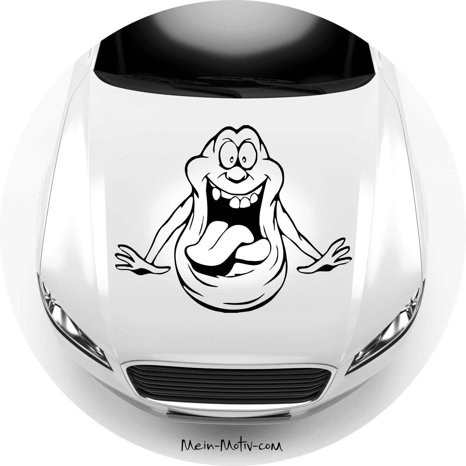 Autoaufkleber Slimer Cartoon