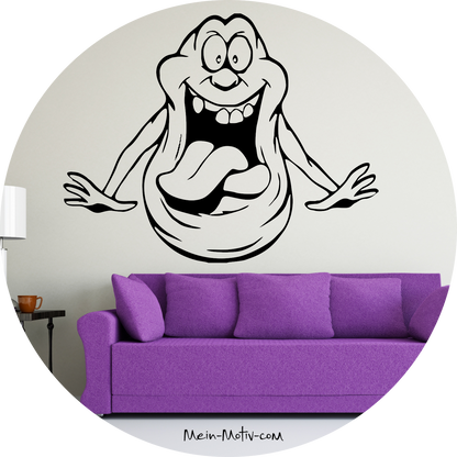 Wandtattoo Slimer Cartoon