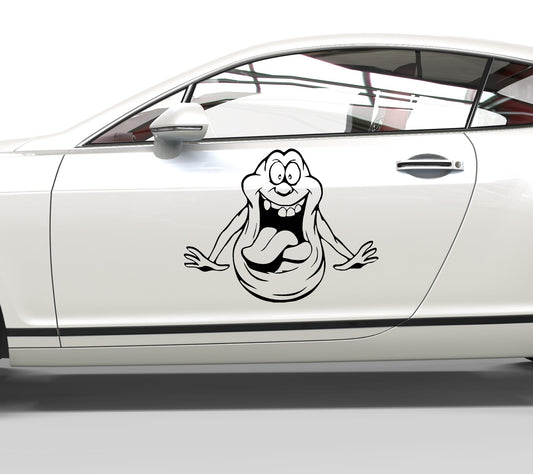 Autoaufkleber Slimer Cartoon