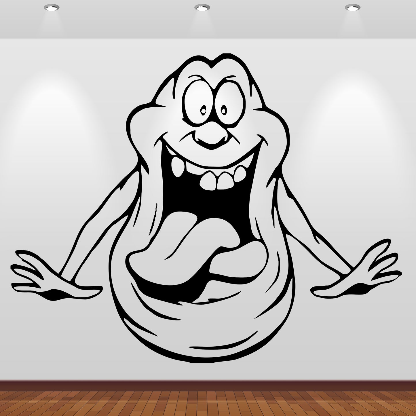 Wandtattoo Slimer Cartoon