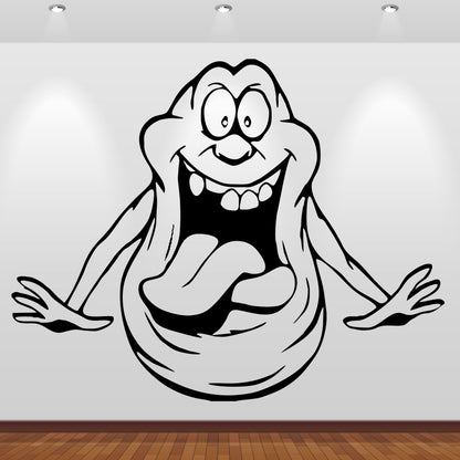 Wandtattoo Slimer Cartoon