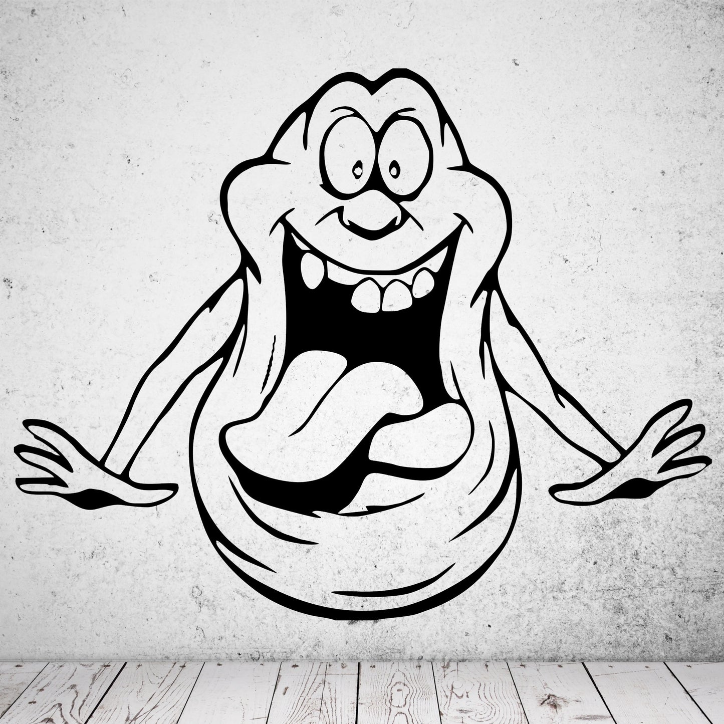Wandtattoo Slimer Cartoon