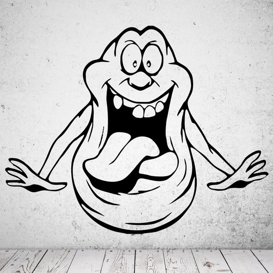 Wandtattoo Slimer Cartoon