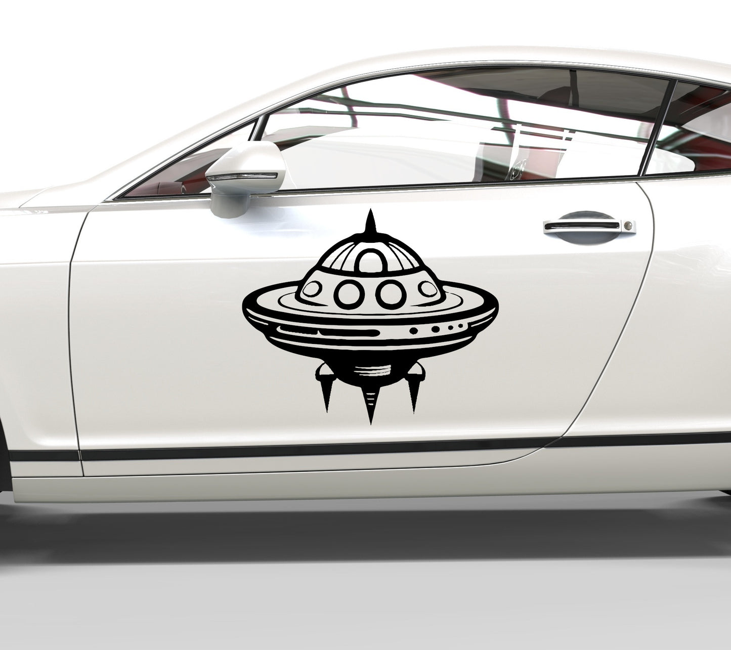 Autoaufkleber Raumschiff