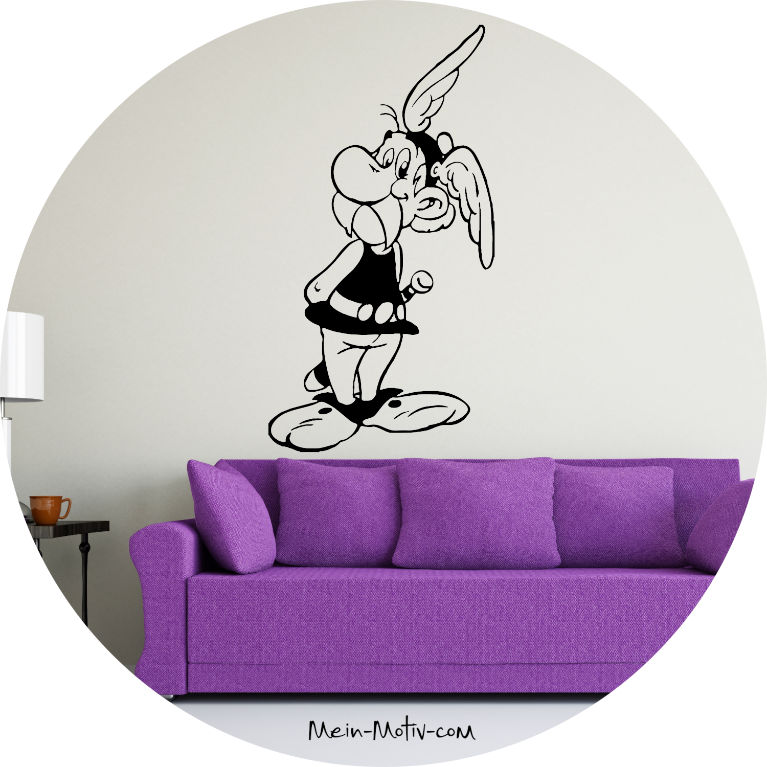 Wandtattoo Asterix