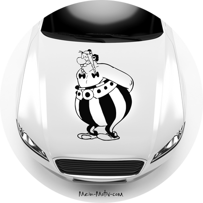 Autoaufkleber Obelix