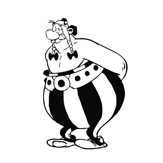 Autoaufkleber Obelix