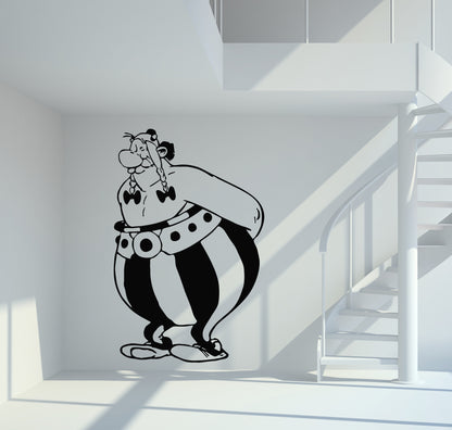 Wandtattoo Obelix