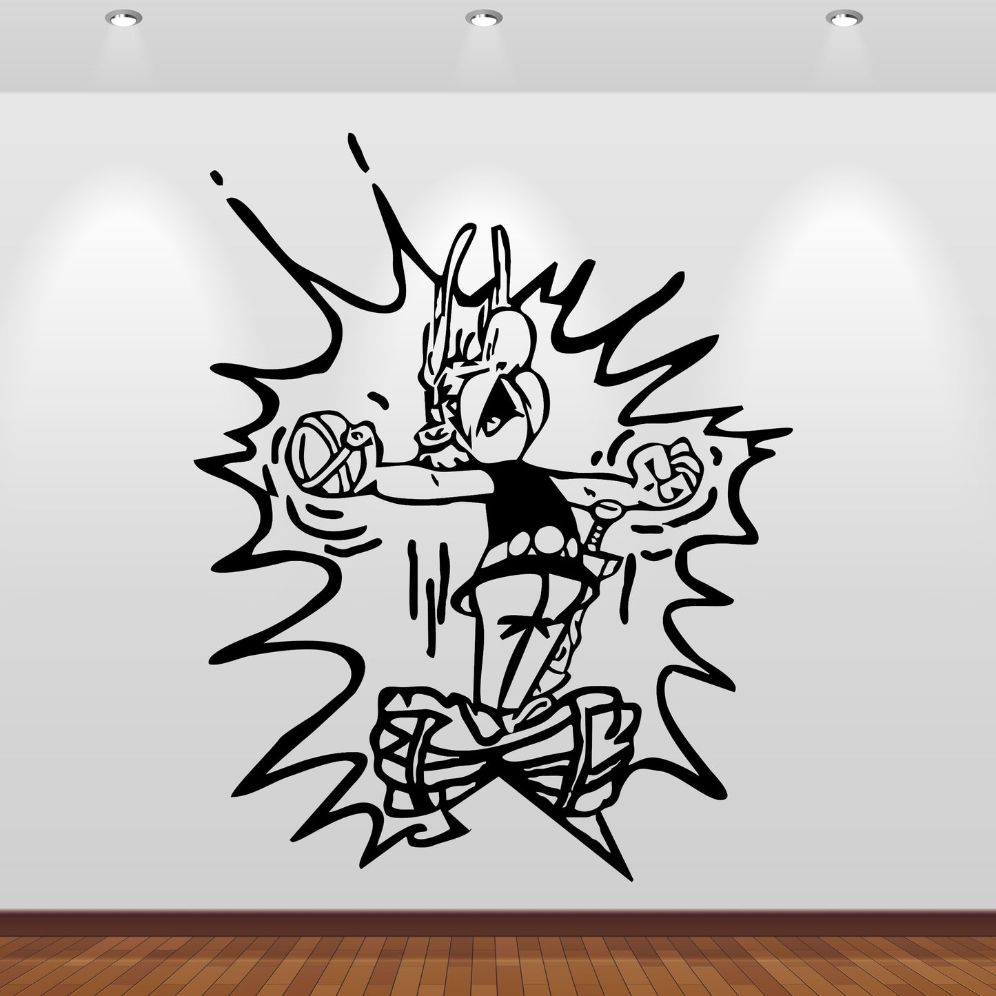 Wandtattoo Asterix und Obelix Zaubertrank