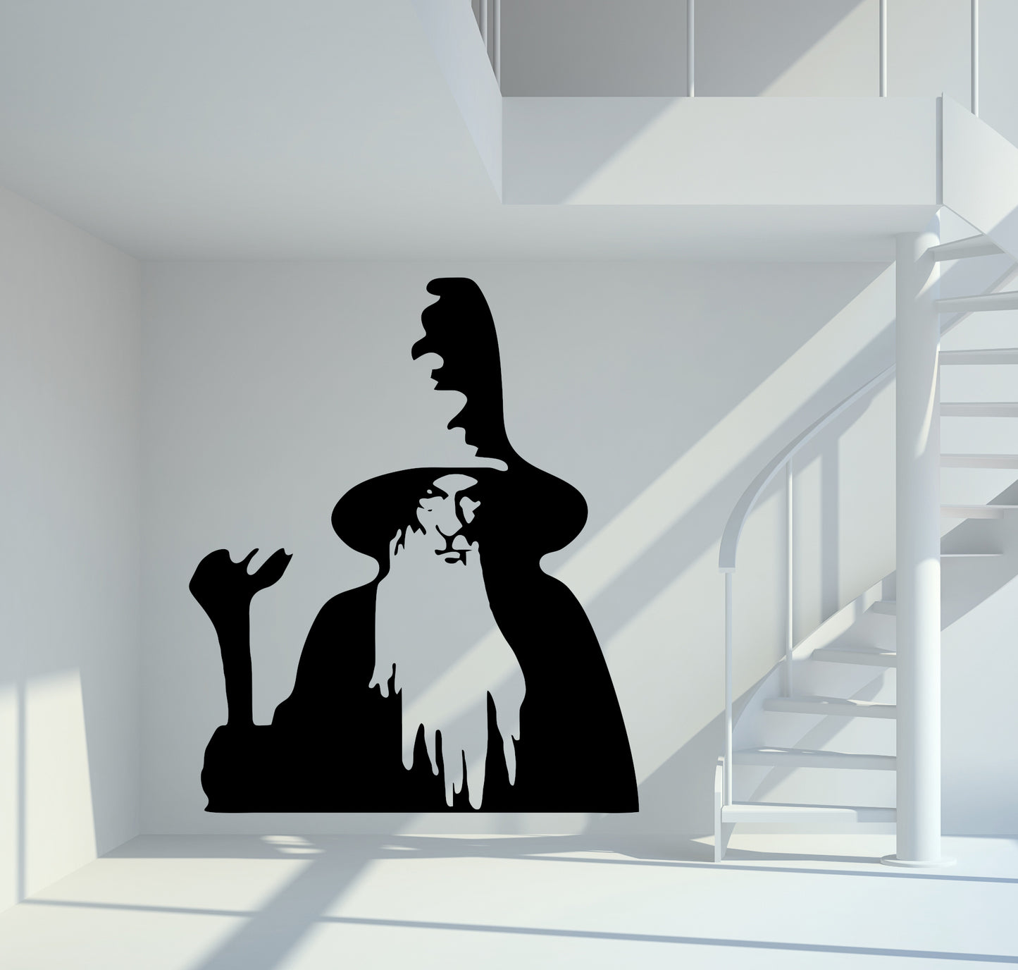Wandtattoo Herr der Ringe Gandalf Silhouette