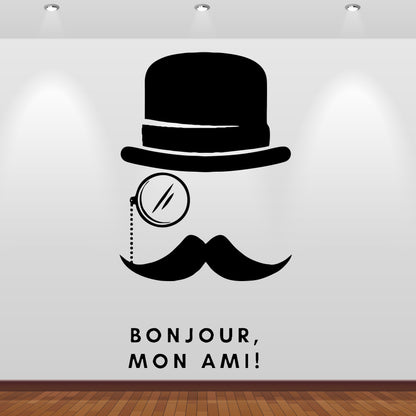Wandtattoo Poirot Zitat