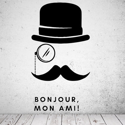 Wandtattoo Poirot Zitat