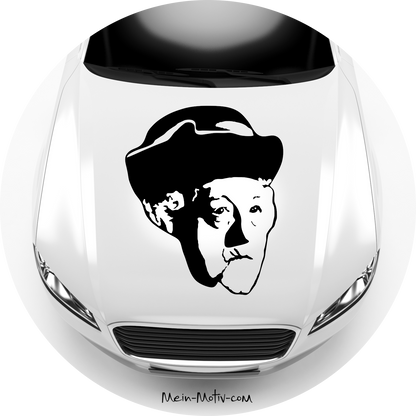 Autoaufkleber Miss Marple