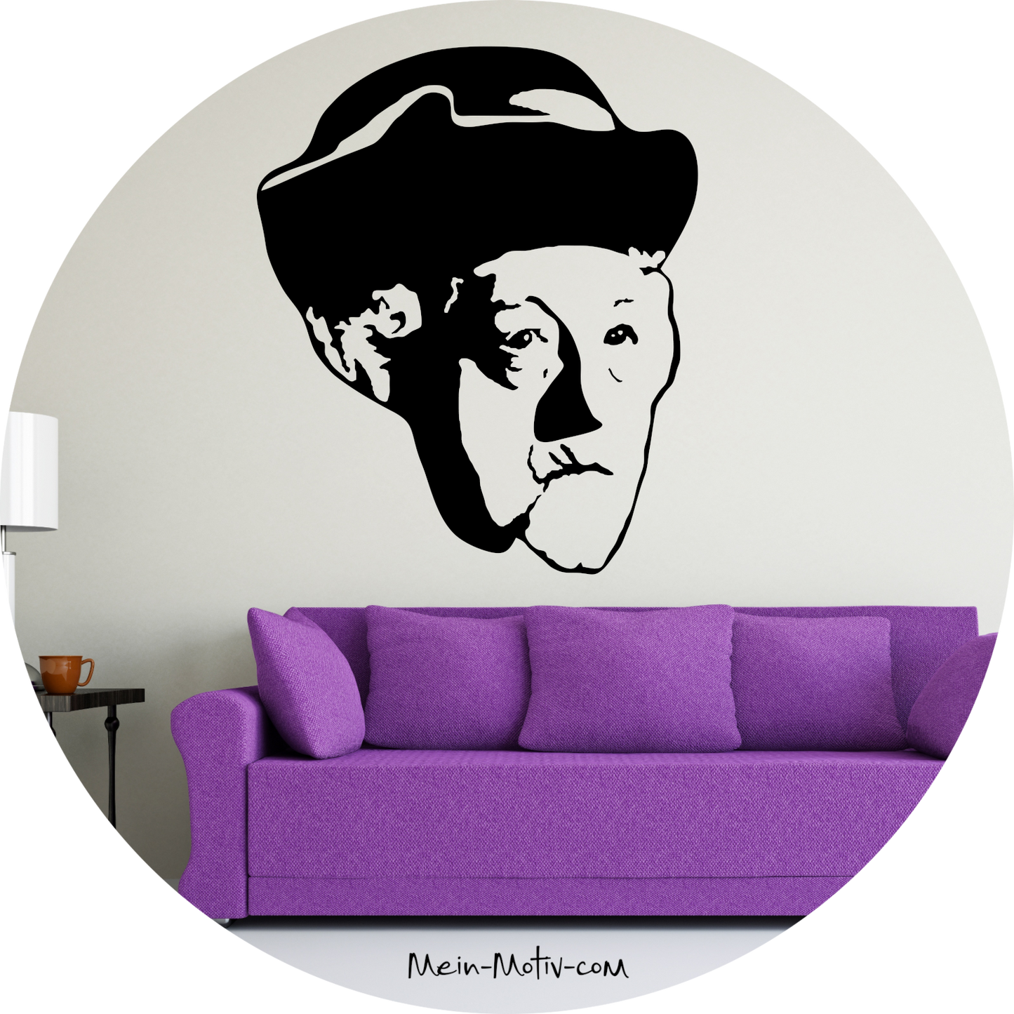 Wandtattoo Miss Marple