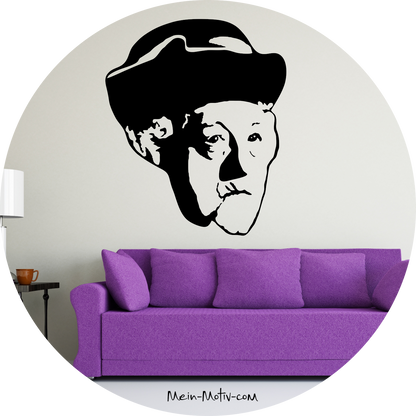 Wandtattoo Miss Marple