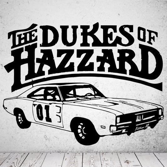 Wandtattoo General Lee-The Dukes of Hazard