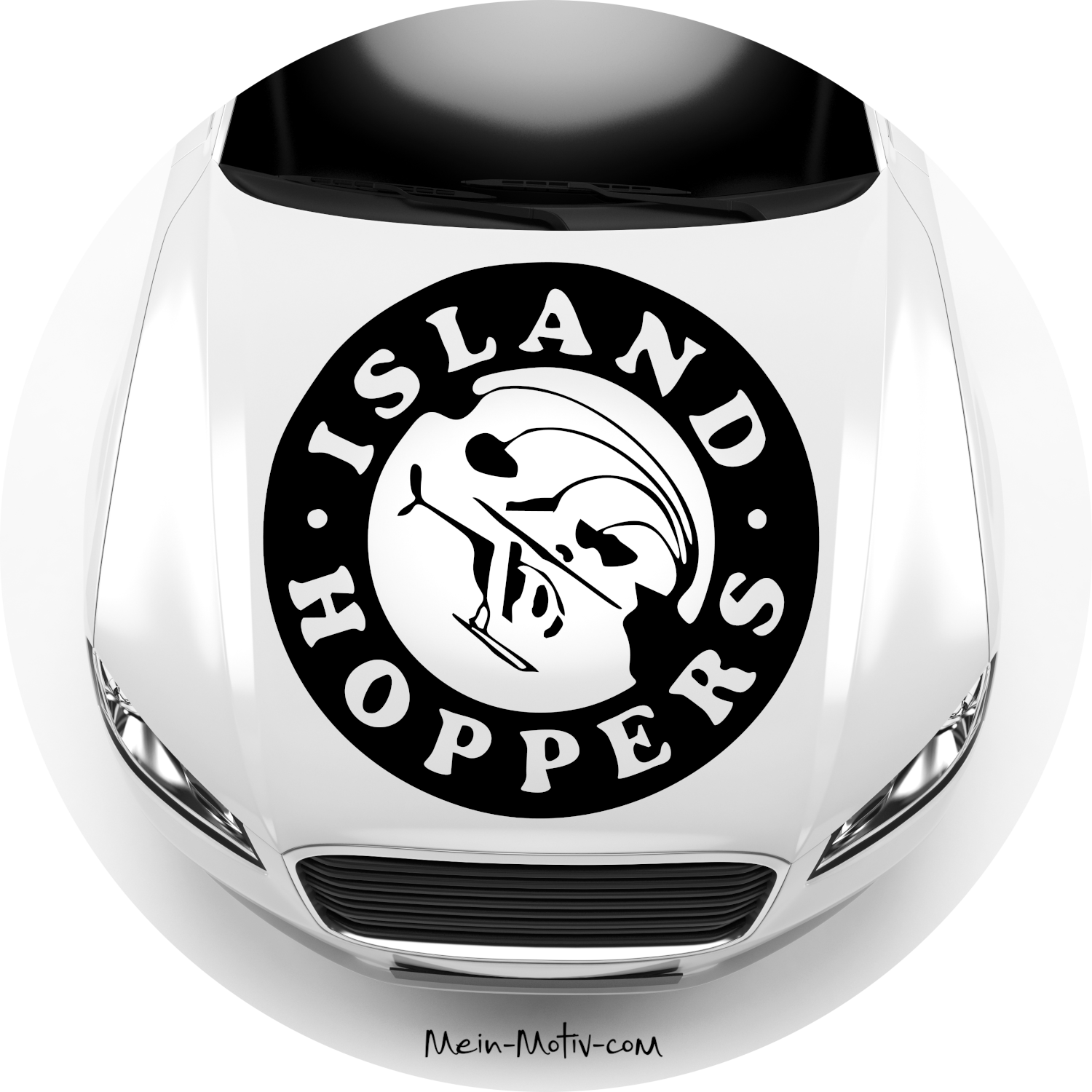 Autoaufkleber Magnum - Aloha State Hoppers