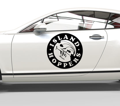 Autoaufkleber Magnum - Aloha State Hoppers
