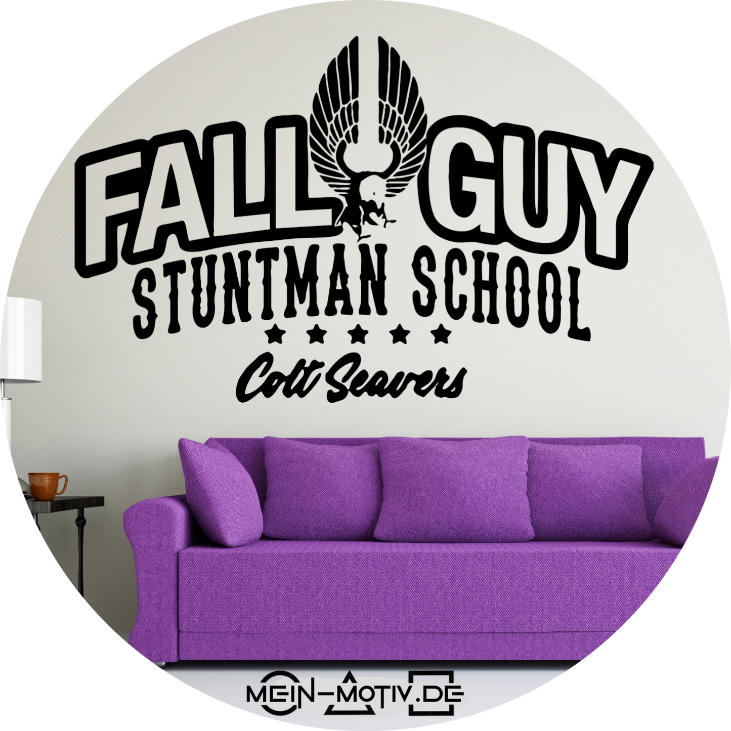 Wandtattoo Colt Seavers - Stuntman School