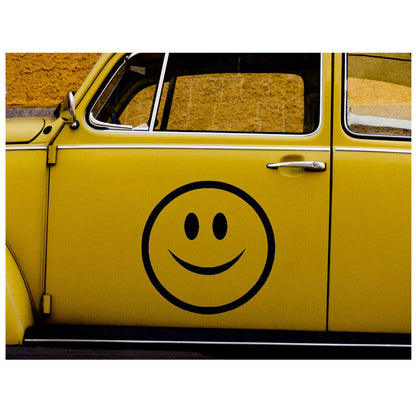 Wandtattoo Emoji, fröhlich - Aufkleber für die Wand