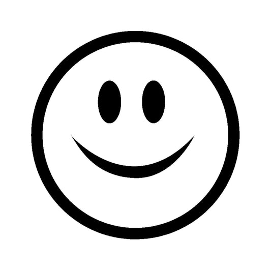 Wandtattoo Emoji, fröhlich - Aufkleber für die Wand