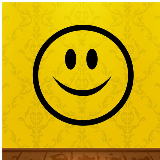 Wandtattoo Emoji, fröhlich - Aufkleber für die Wand
