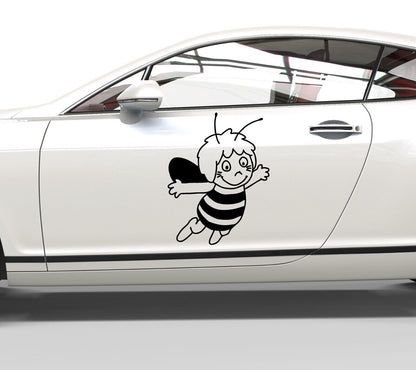 Aufkleber Biene Maja - Sticker für alle glatten Oberflächen