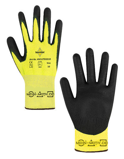 Berufsbekleidung - Handschuhe mit Aufdruck