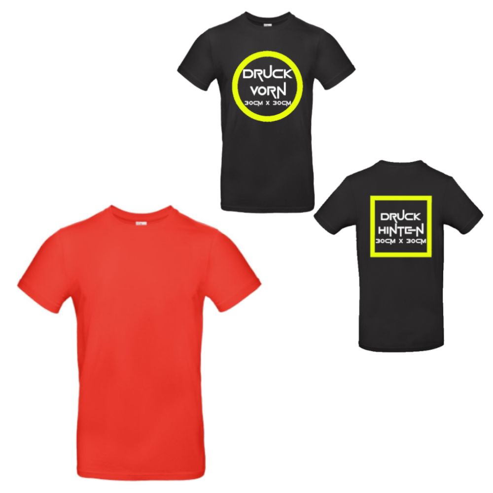 Tshirt inkl. digitalem Transferdruck: Ihr Motiv, Ihr Design!